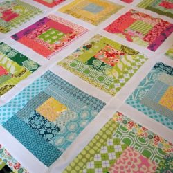 Sherbet Log Cabin
